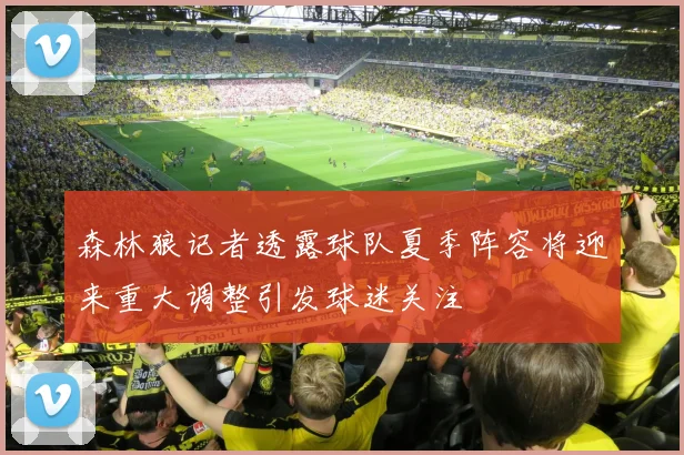 森林狼记者透露球队夏季阵容将迎来重大调整引发球迷关注