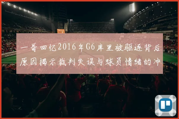 一哥回忆2016年G6库里被驱逐背后原因揭示裁判失误与球员情绪的冲突